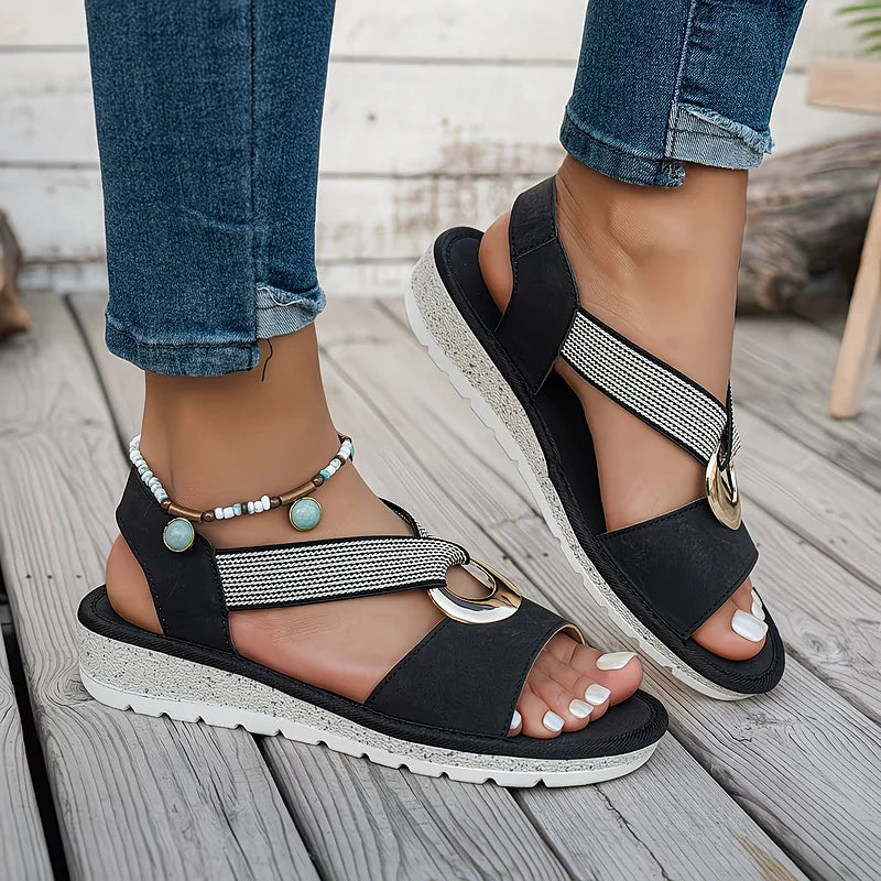 Helena| Sandalias cómodas y estables para el día a día